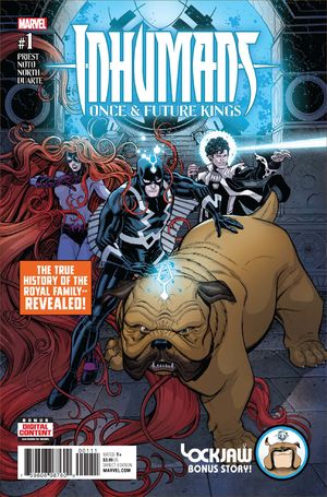 cover Inhumans: Once and Future Kings #1
